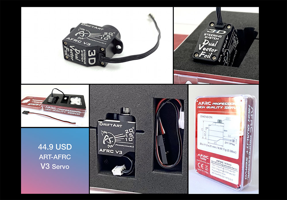 DriftArt2 ART-AFRC V3 Servo #DA-SV-D1