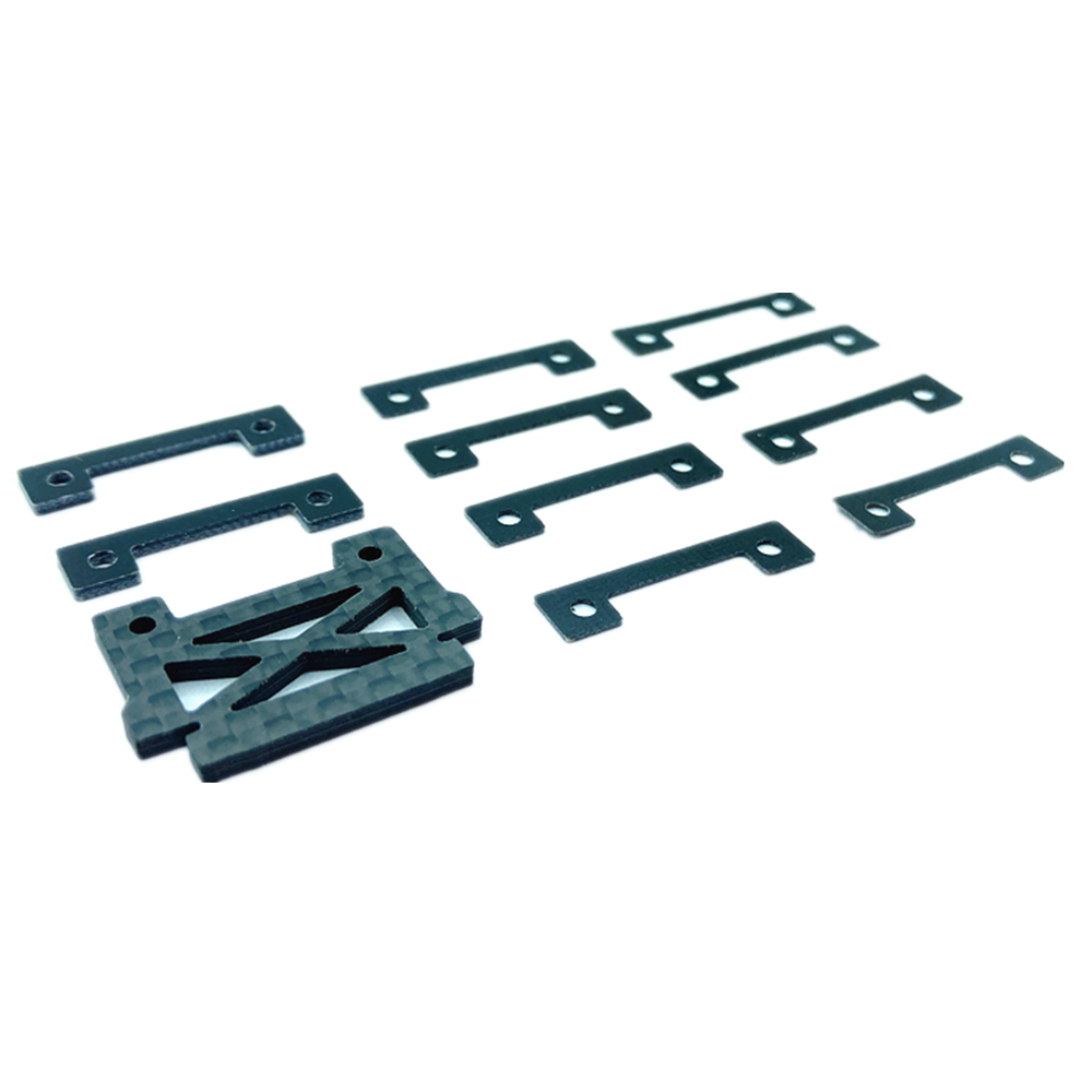 GT55racing 1/28 JOMUREMA Mini-Z GT01 Carbon Fiber Body Clip Adapter #JOM280354-CF