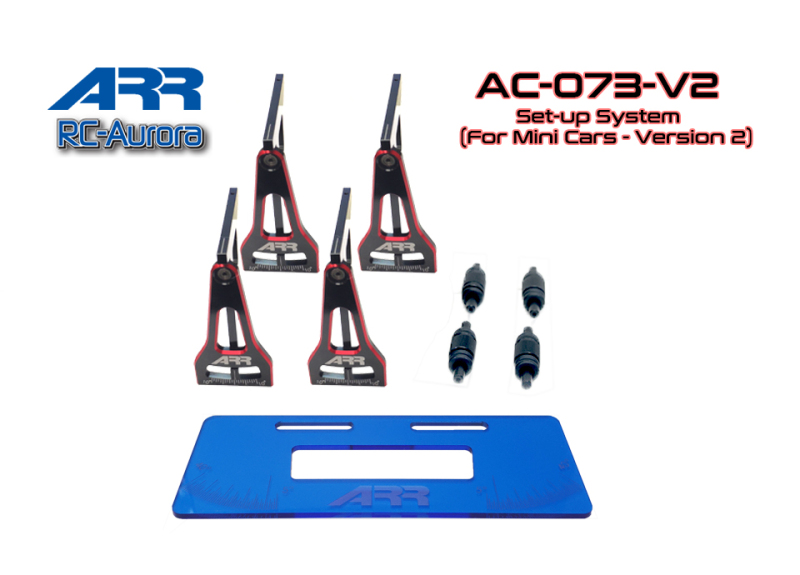 RC-Aurora ARR Set-up System (For Mini Cars - Version 2) #AC-073-V2