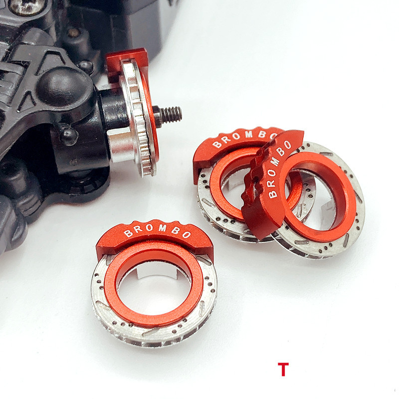 1/24 1/28 MINIZ Brake Disc GT Large Caliper Upgrade Decoration for Most Models MINIZ MINIQ MINID WLToys K969