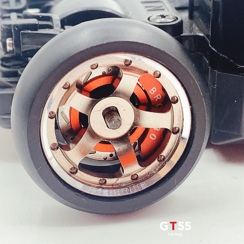 1/24 1/28 MINIZ Brake Disc GT Large Caliper Upgrade Decoration for Most Models MINIZ MINIQ MINID WLToys K969