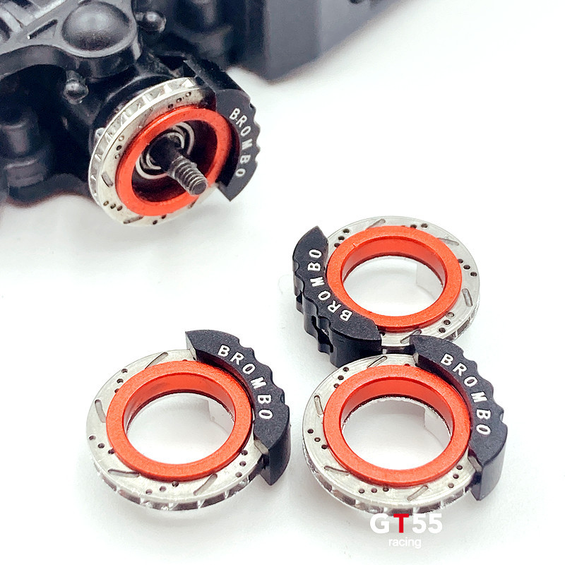 1/24 1/28 MINIZ Brake Disc GT Large Caliper Upgrade Decoration for Most Models MINIZ MINIQ MINID WLToys K969