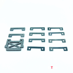 CARBON FIBER ADAPTER W/ GASKET