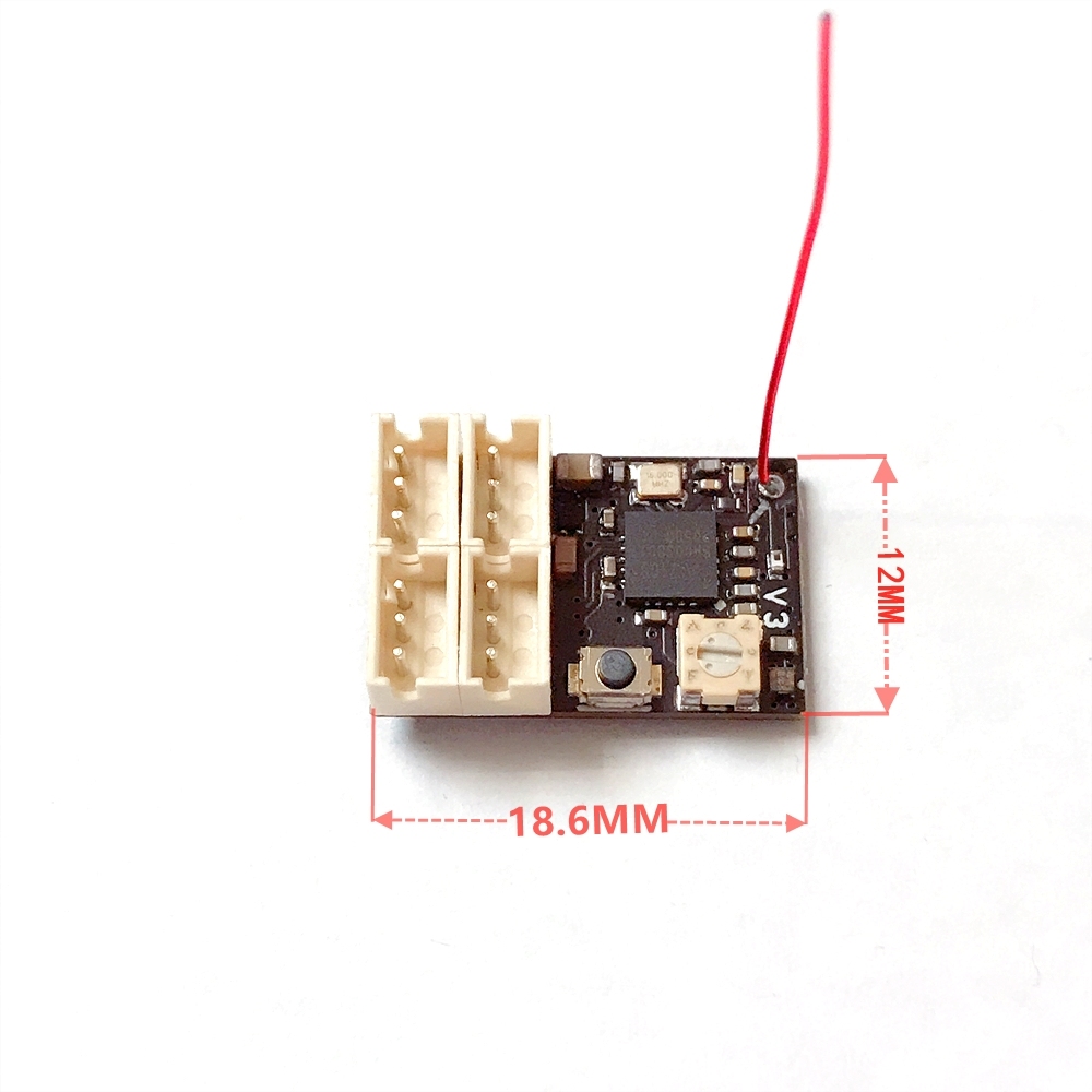 GT55racing FLYSKY AFHDS Built-in GYRO NANO  RX
