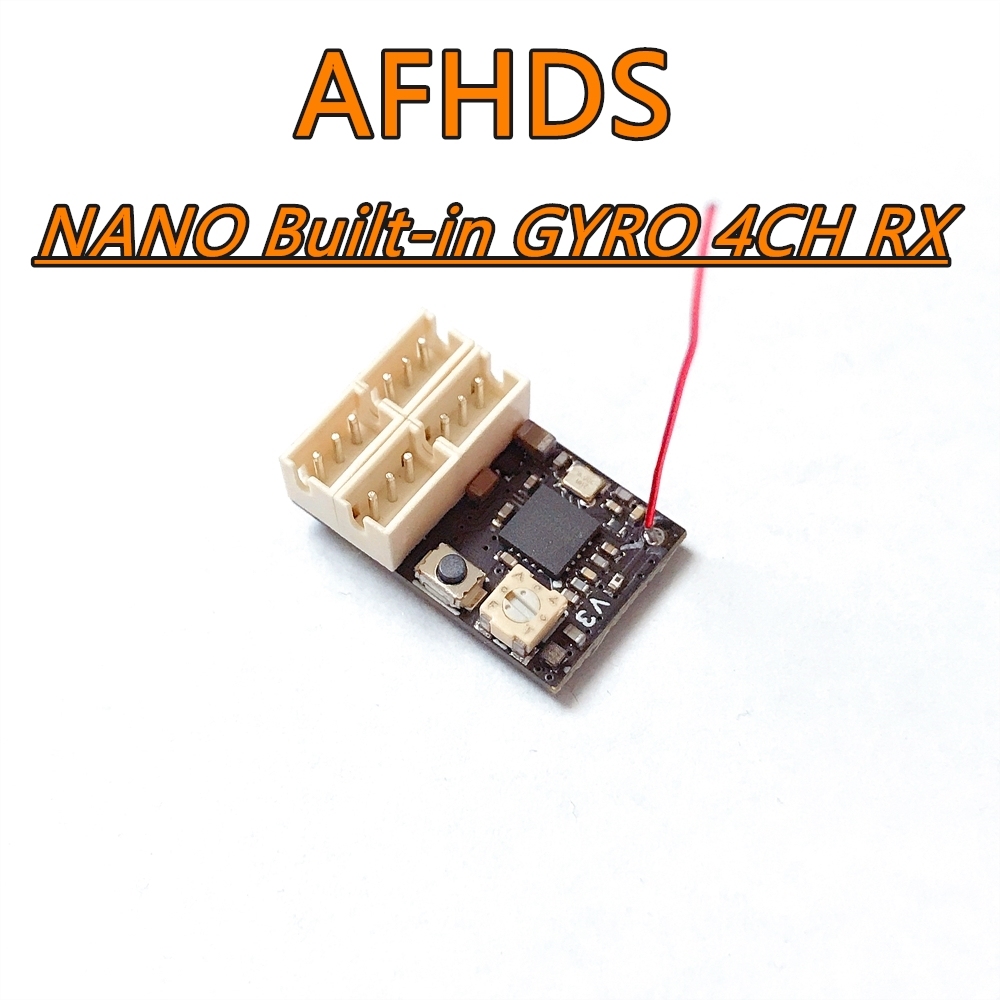 GT55racing FLYSKY AFHDS Built-in GYRO NANO  RX