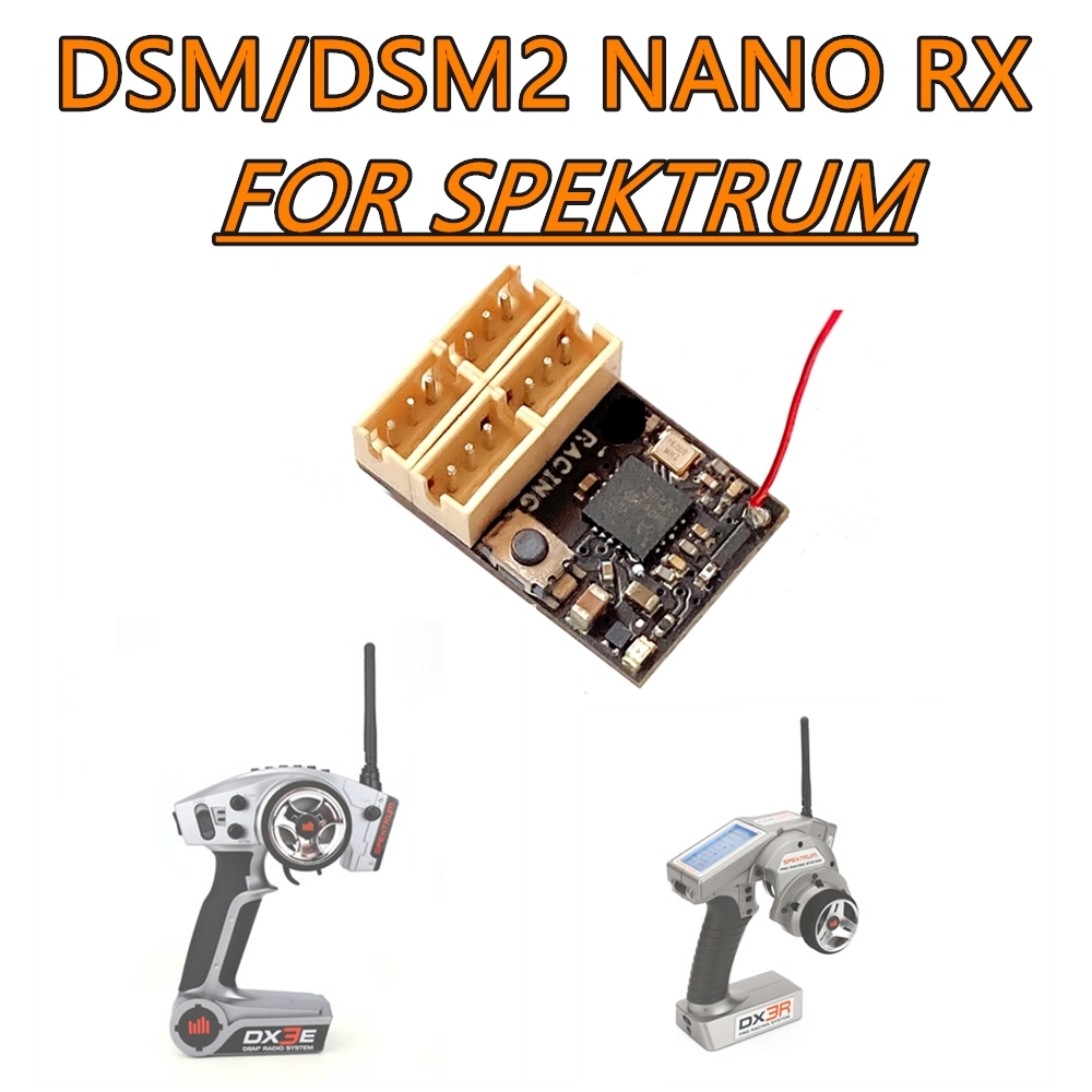 DSM/DSM2 NANO RX FOR SPEKTRUM