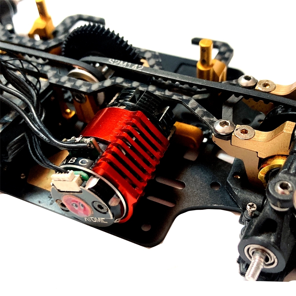 GT55racing MINI-Z 1/28 Metal Heat Sink Is Suitable For MINI 1410/1625 GL ATOMIC PN And Other Circular Motors