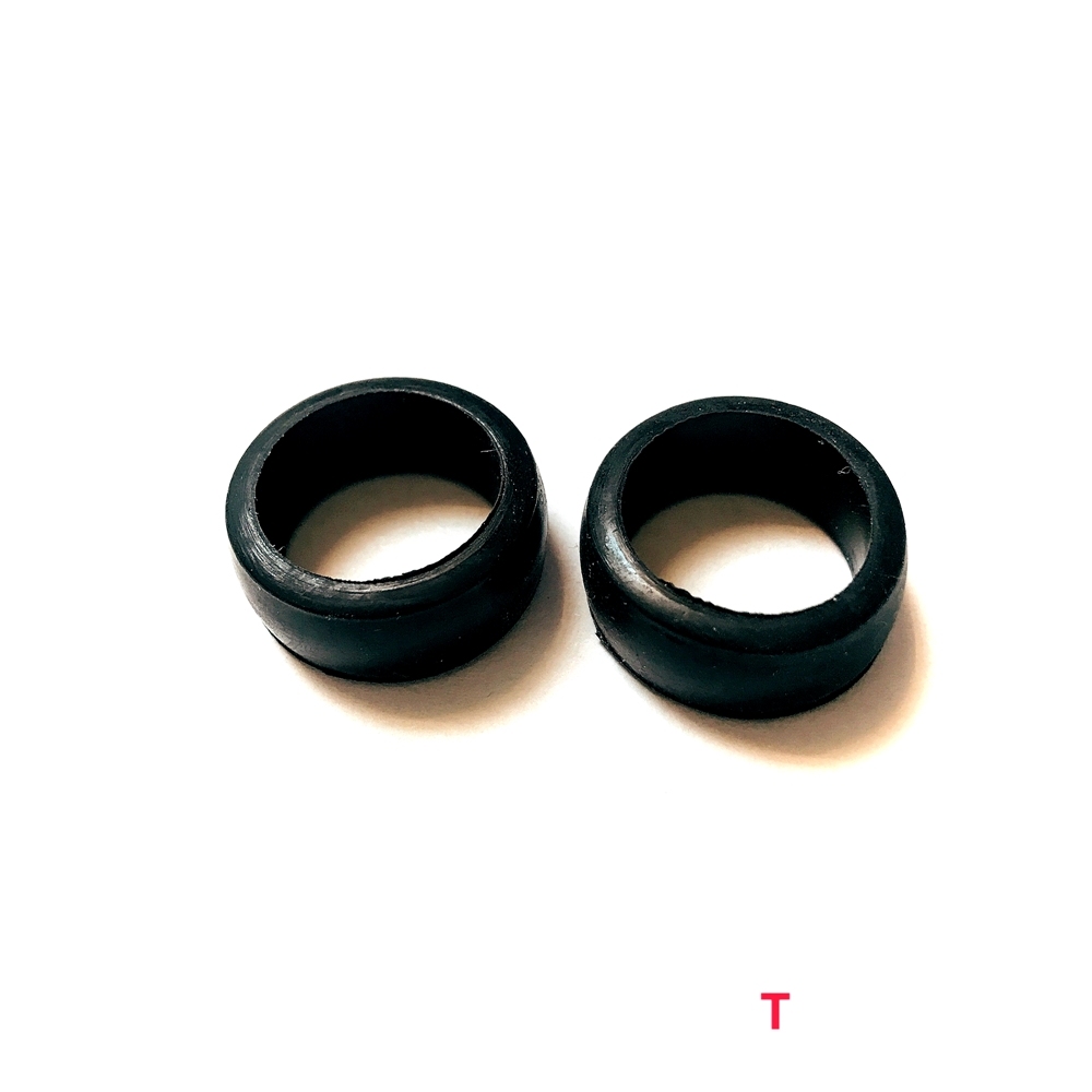 GL racing 8.5mm Rubber Racing Front Tire - Slick 18.5* #GT0001-S18.5