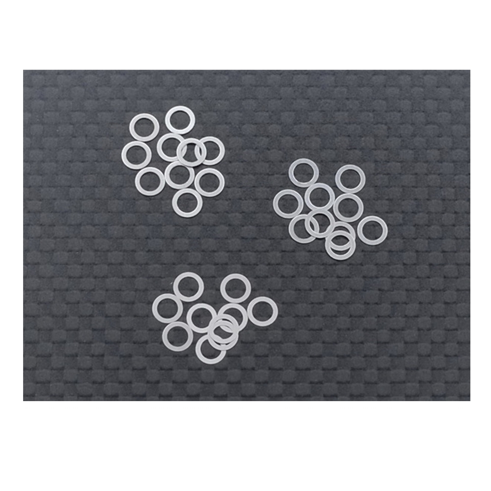 RC-Aurora ARR 3.1 x 4.5mm Stainless Steel Shim Set (0.1, 0.2, 0.3mm 10/ea) #SH-002-3145