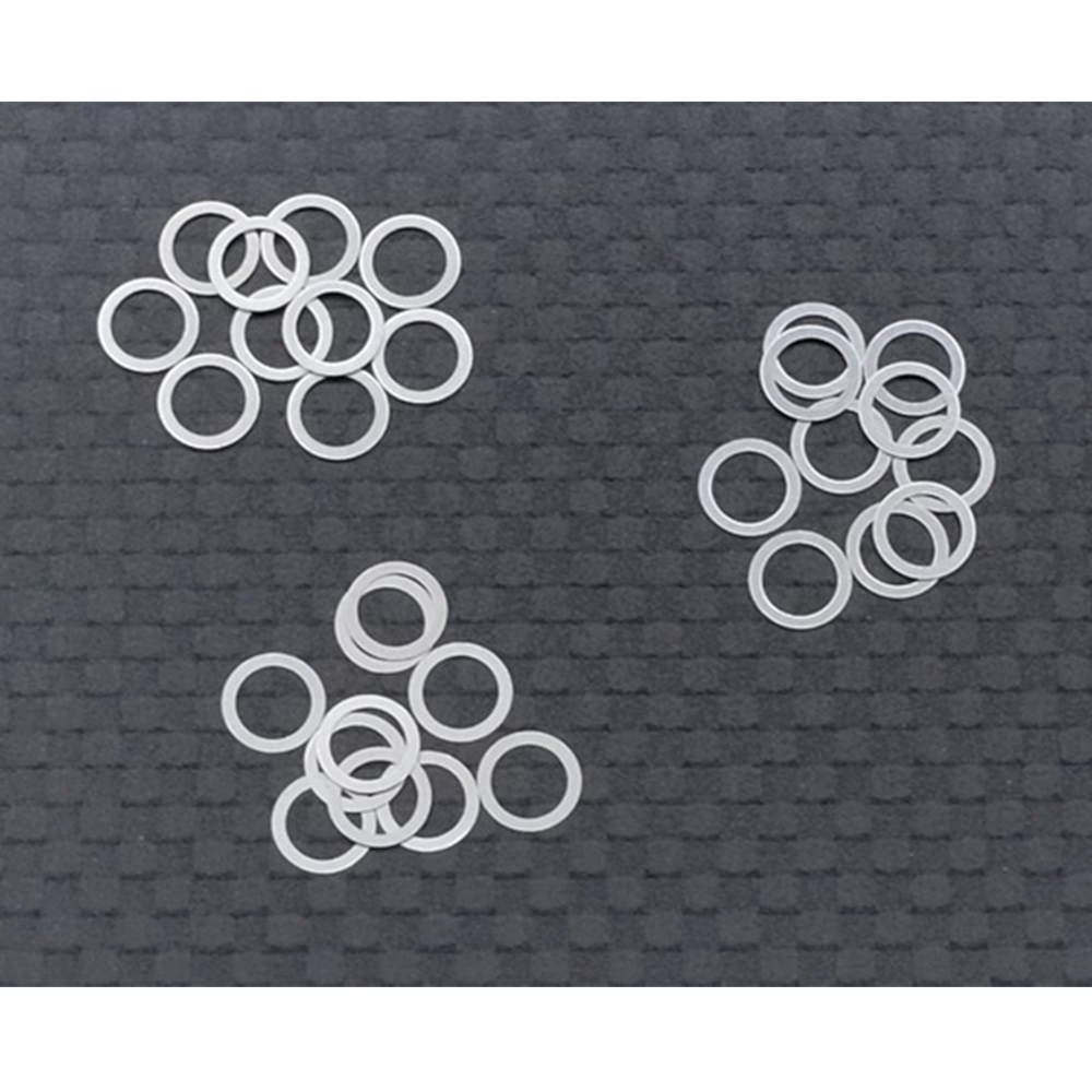 RC-Aurora ARR 4.1 x 5.5mm Stainless Steel Shim Set (0.1, 0.2, 0.3mm 10/ea) #SH-003-4155