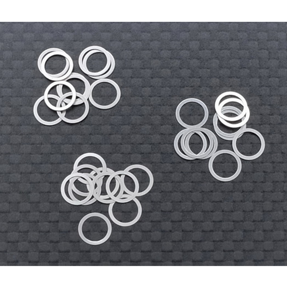 RC-Aurora ARR 5.1 x 6.5mm Stainless Steel Shim Set (0.1, 0.2, 0.3mm 10/ea) #SH-004-5165