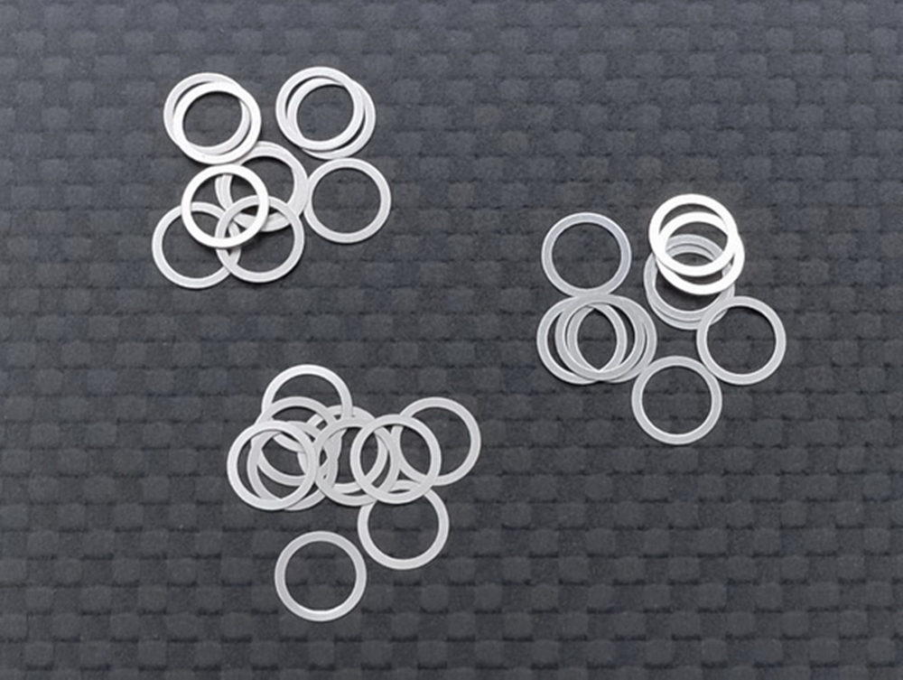 RC-Aurora ARR 5.1 x 6.5mm Stainless Steel Shim Set (0.1, 0.2, 0.3mm 10/ea) #SH-004-5165