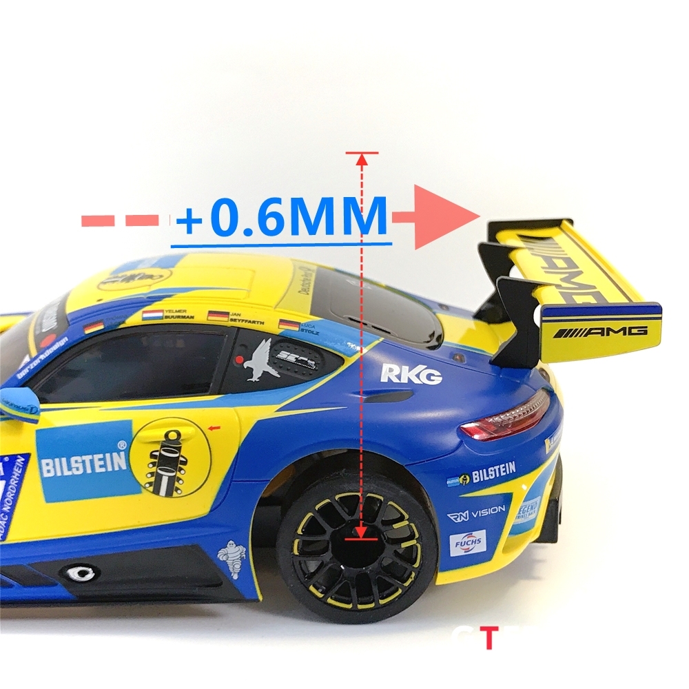 GT55 Racing MM/RM (+0.6MM) Carbon T-Plate 5PCS NO.1-5 Soft to Hard Thickness 0.5mm For Kyosho Mini-Z MR03 #CF-MM05-P06