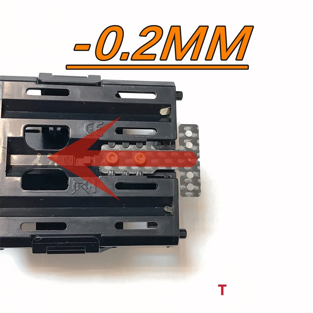 GT55 Racing MM/RM (-0.2MM) Carbon T-Plate 5PCS NO.1-5 Soft to Hard Thickness 0.5mm For Kyosho Mini-Z MR03 #CF-MM05-M02
