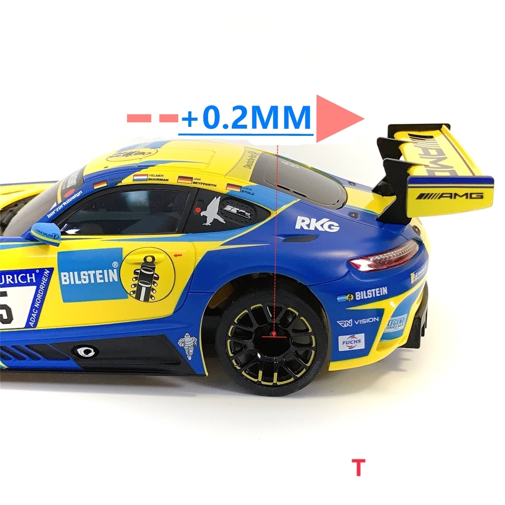 GT55 Racing MM/RM (+0.2MM) Carbon T-Plate 5PCS NO.1-5 Soft to Hard Thickness 0.5mm For Kyosho Mini-Z MR03 #CF-MM05-P02