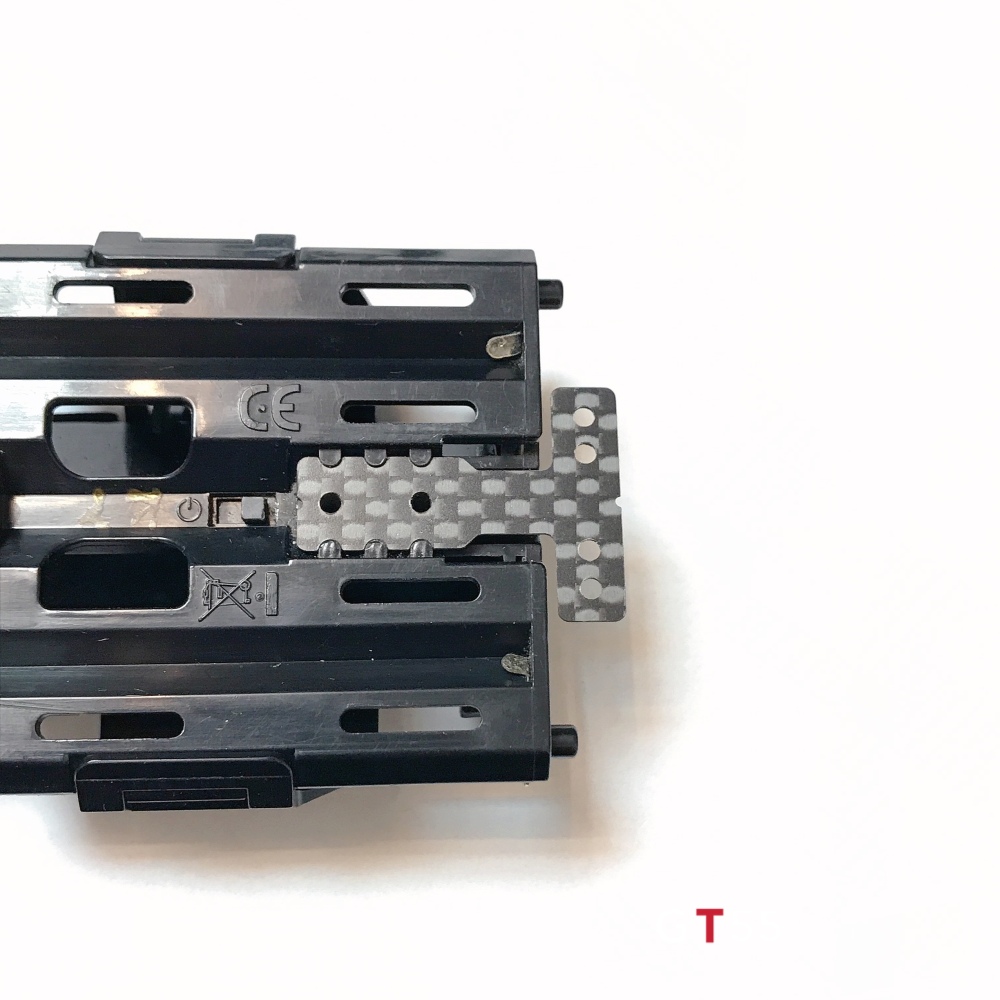GT55 Racing MM Carbon T-Plate 5PCS (NO.1-5 Soft to Hard) Thickness 0.5mm For Kyosho Mini-Z MR03 #CF-MM05