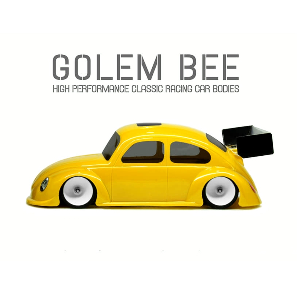 Golem Bee 1/28 MINI-Z Race Lexan VW Beetle Body (98mm W/B) GOLEMVWP #G102R