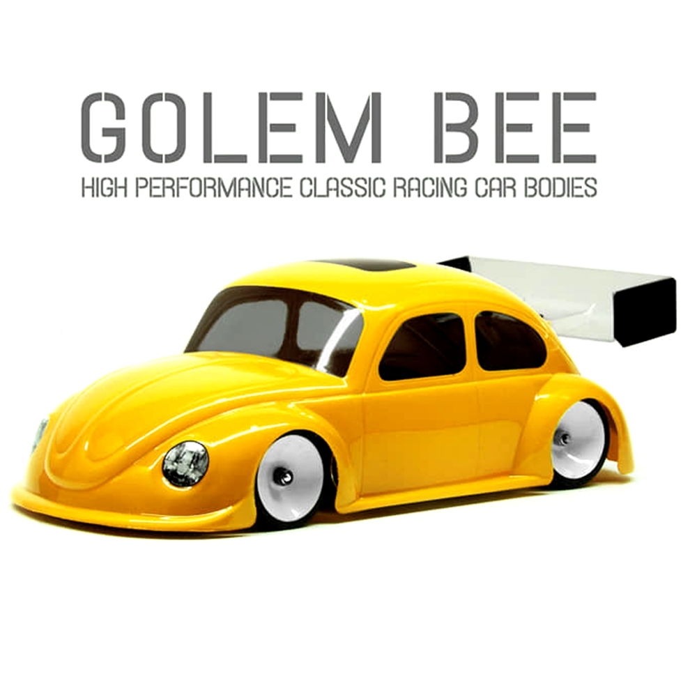 Golem Bee 1/28 MINI-Z Race Lexan VW Beetle Body (98mm W/B) GOLEMVWP #G102R
