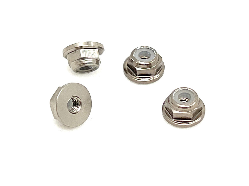 DriftArt2 2MM ALU LOCK NUT Gray (Original Accessories) #DA-NUT-4G