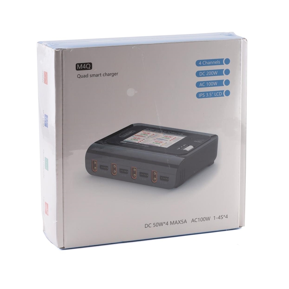 ToolkitRC M4Q AC/DC Quad Battery Charger (4S/5A/50W)
