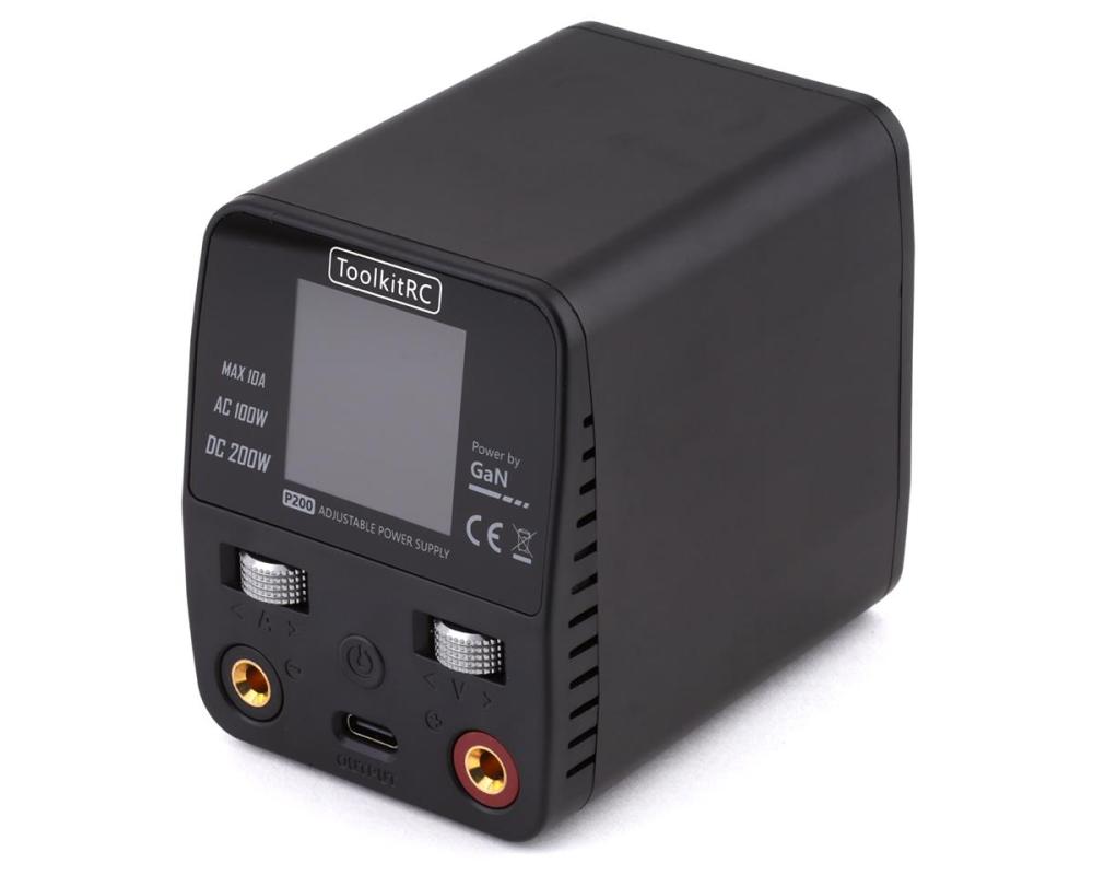 ToolkitRC P200 Adjustable Power Supply (30V/10A/200W)