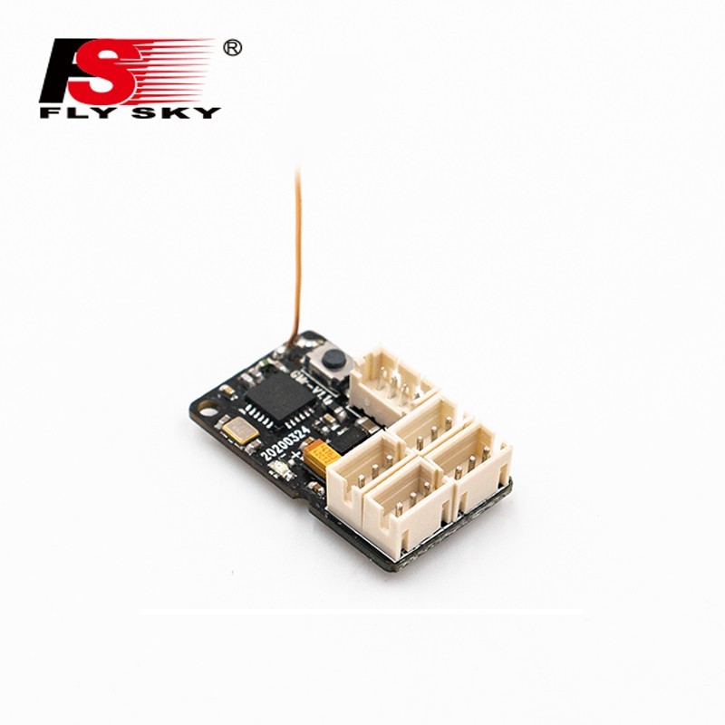 Flysky GMR 4 Channels Micro Receiver With Built-in Gyroscope Interface/ Upgradable Online Noble NB4 Receiver