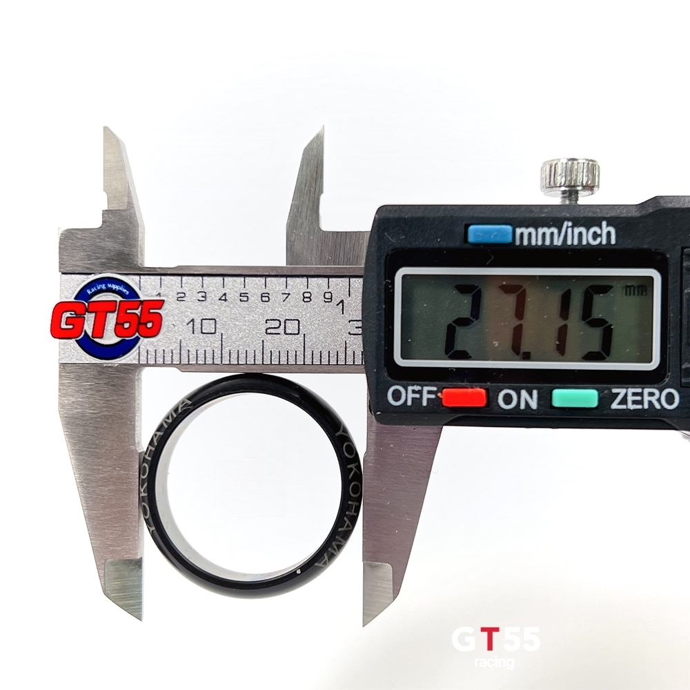 1/24 1/28 MINI-Z YOKOHAMA 22MM Flat Drift Tire High Hardness (ID 22.1MM, OD 27.1mm, THK 2.59mm) 2PCS #MY222725