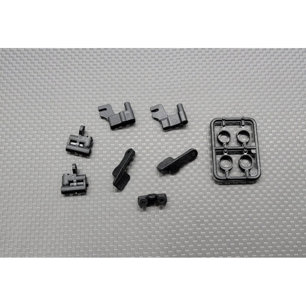 GL Racing GLR-GT Battery Holder Mount ，L Clip & Ride Height Bushing #GL-GT-S-002