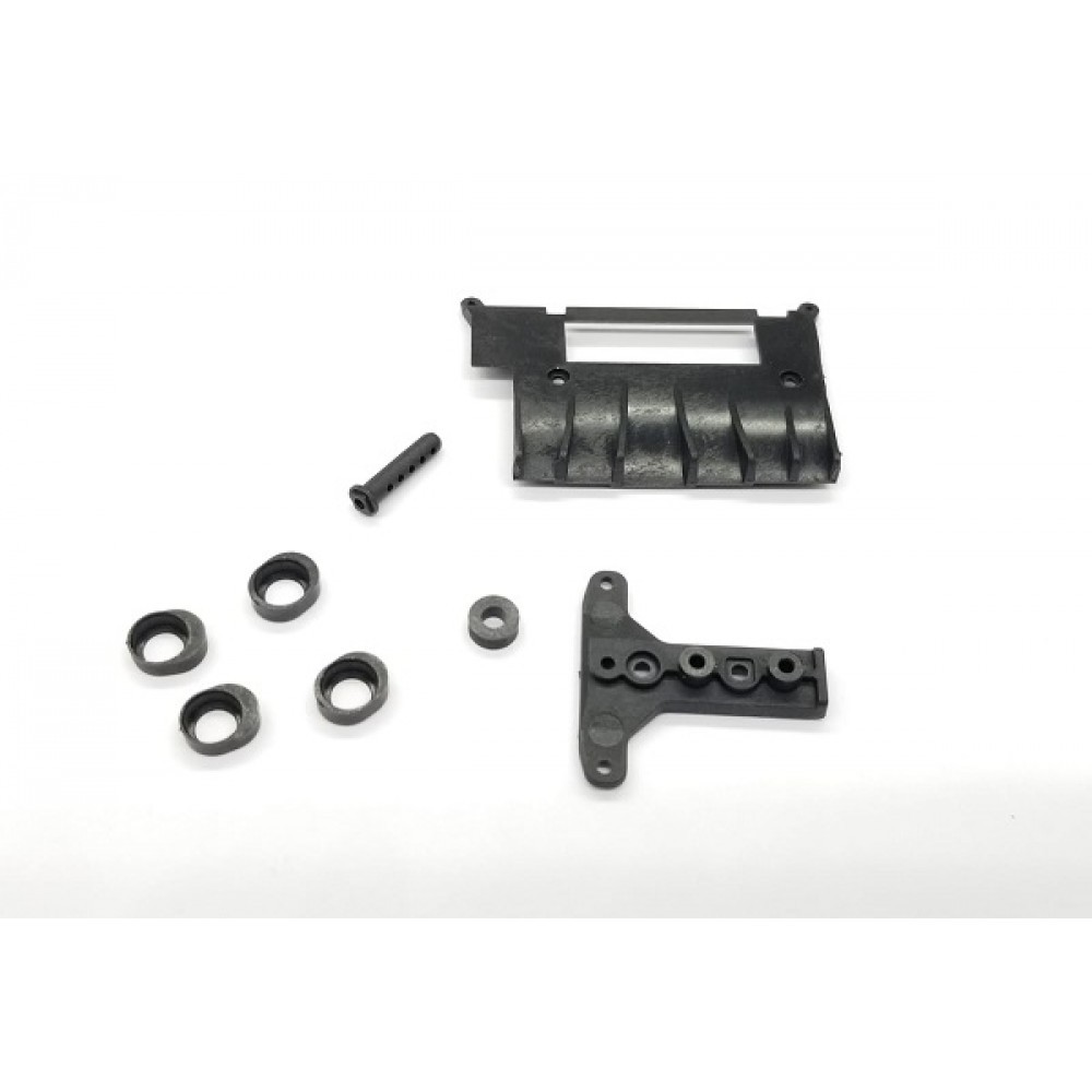 GL Racing GLF-1 RIDE HEIGHT BUSHING ,FRONT SPOILER ADAPTOR & DIFFUSER #GLF-S-010