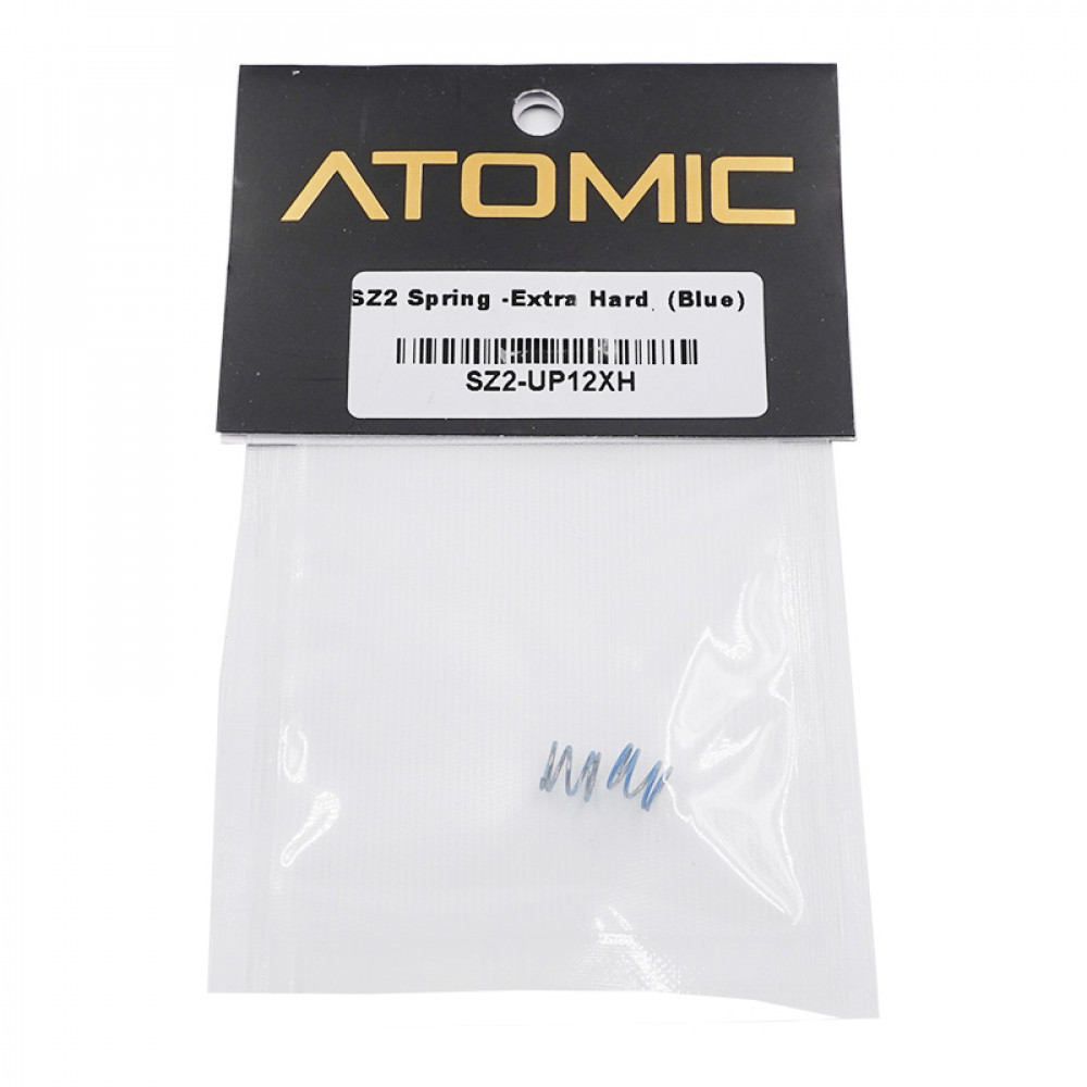 ATOMIC SZ2 SPRING EXTRA HARD 2 PCS BLUE #SZ2-UP12XH