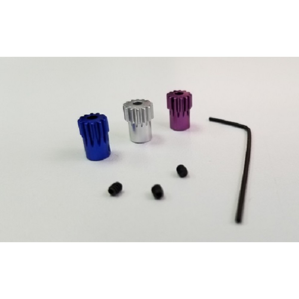 GL Racing Alu hard coated 64 pitch pinion set (12,13 & 14T included) #GLR-0648-SET