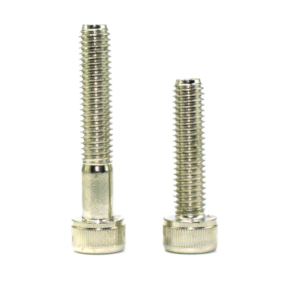 GT55racing M2 Silver White Nickel Plated Cup Head Socket Head Cap Screw 12.9 Grade