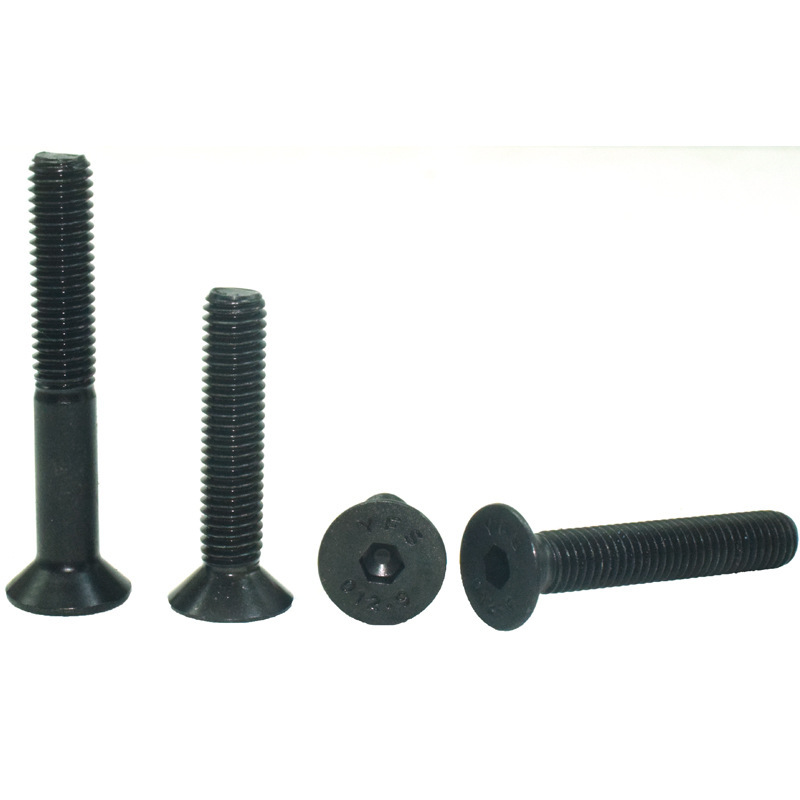 GT55racing M2 black 12.9 grade countersunk head socket head cap screws