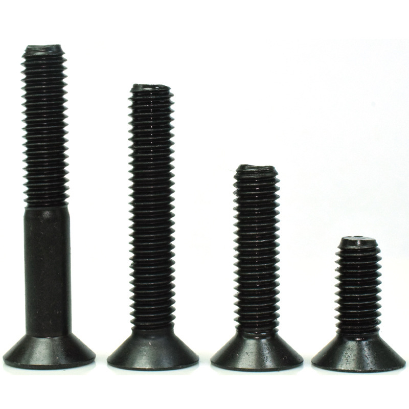 GT55racing M2 black 12.9 grade countersunk head socket head cap screws
