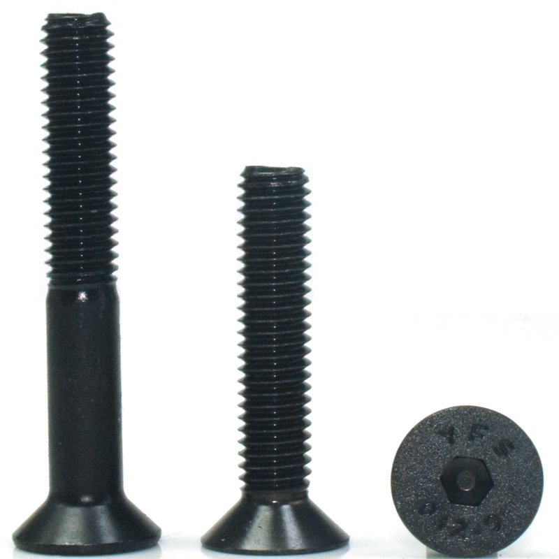 GT55racing M2 black 12.9 grade countersunk head socket head cap screws