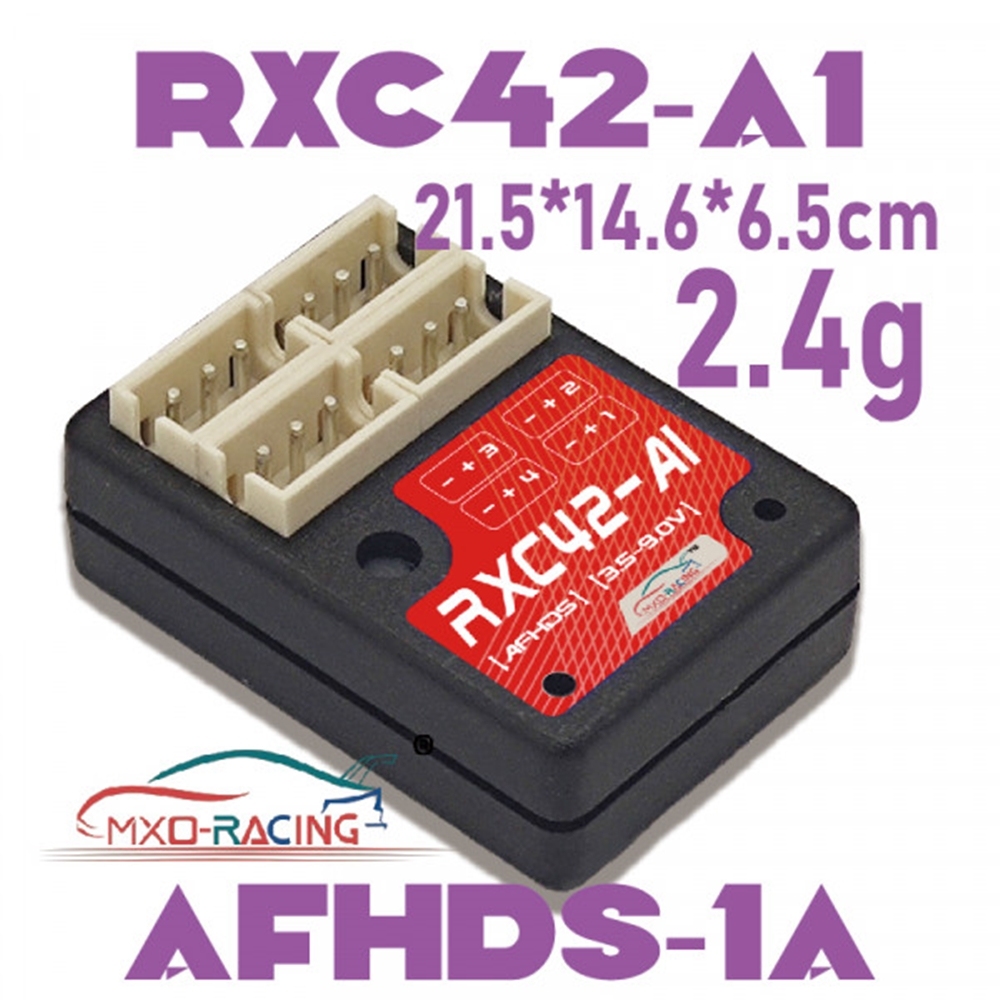 MXO-Racing FLYSKY AFHDS 1A V2 Micro ANTENNA-FREE Receiver #RXC42-A1-NT