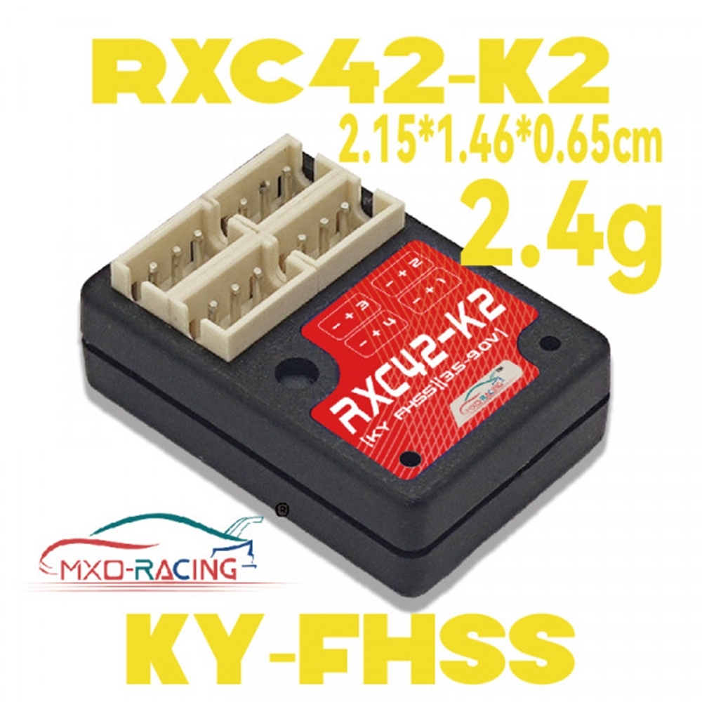 MXO-Racing KYOSHO FHSS V2 Micro ANTENNA-FREE Receiver For KT-531P/KT-432PT #RXC42-K2