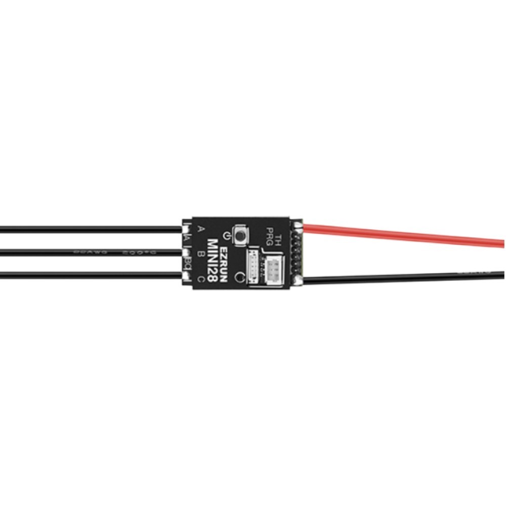 HOBBYWING EZRUN MINI28 Sensored Brushless ESC For MINIZ 1/24 1/28 #30101300(Black)