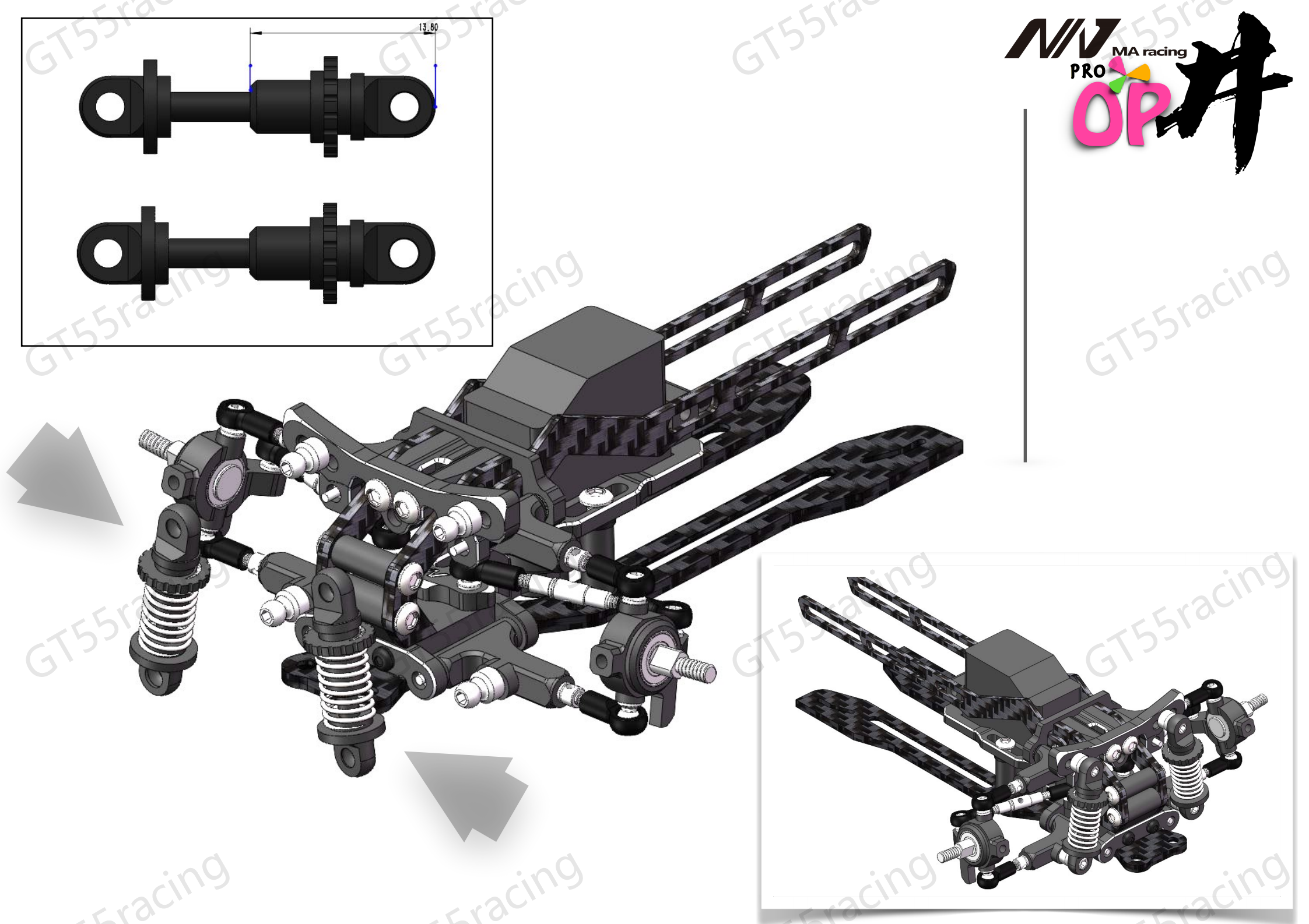 MA RACING 1/24 RWD Rear Drive Drift Car Installation Instructions