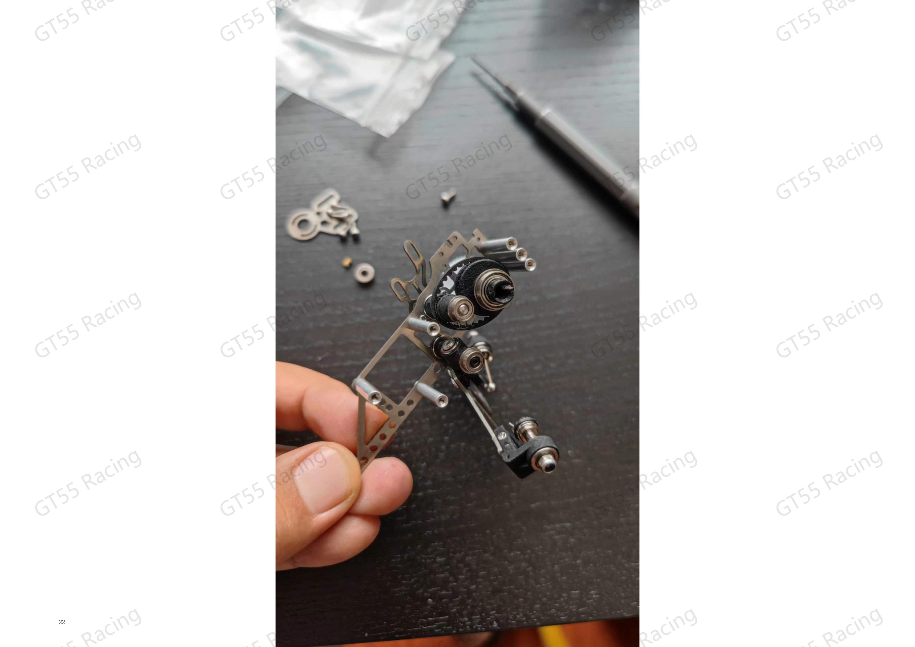 1/24 Drifting Beast RWD Drift Car Chassis DBRDC001