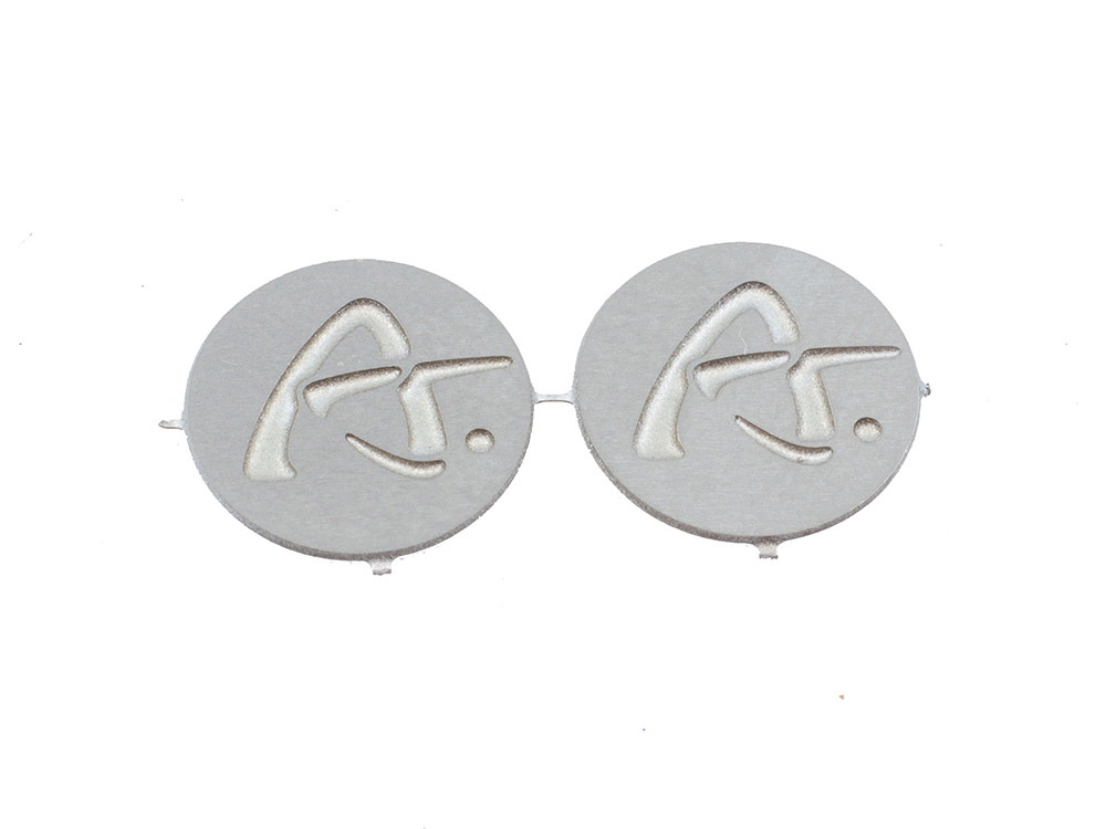 DriftArt2 Art Logo Steel *2Pcs 0.5mm Height #DA-LOGO-S2