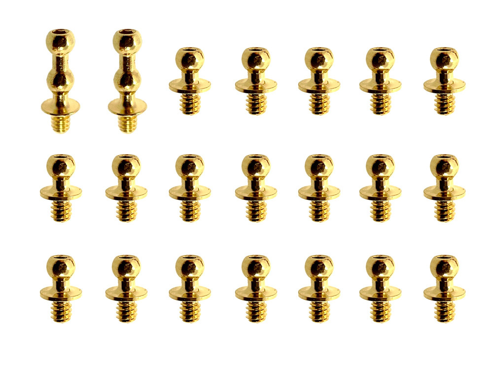 DriftArt2 Golden Ball Heads Set #DA-GBH-1902