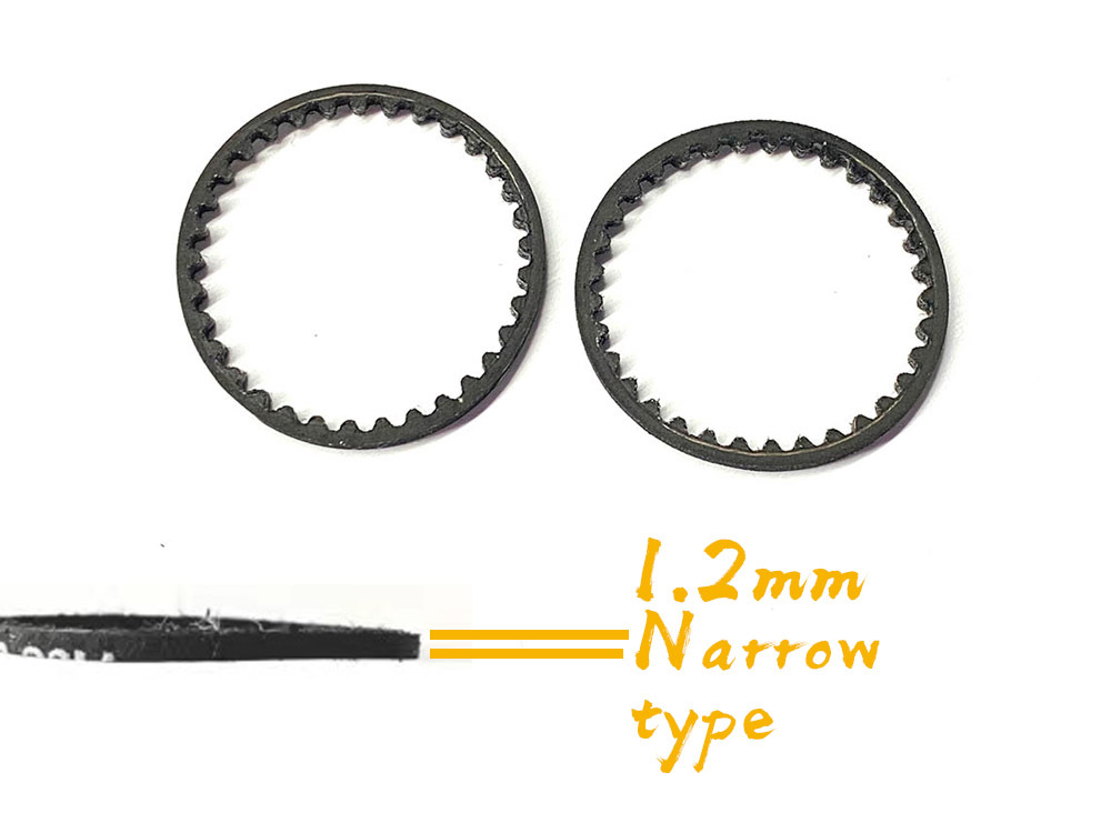 DriftArt2 V-belt 33T 1.2mm Narrow Type 2 Pcs #DA-BLT-2PN