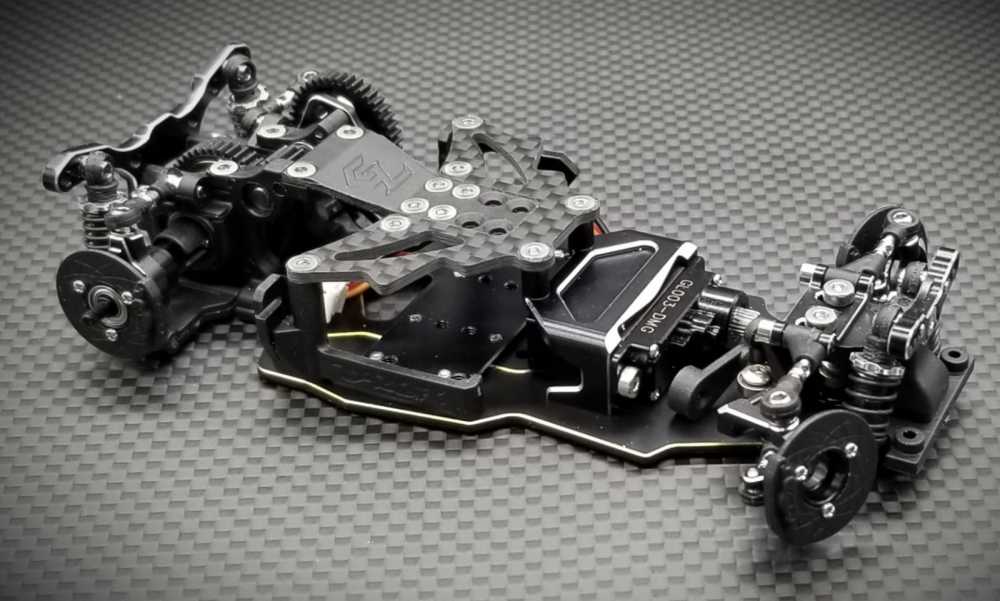 GL Racing GL-Drift-2022 1/28 2WD Chassis #GL-Drift-2022-KSET