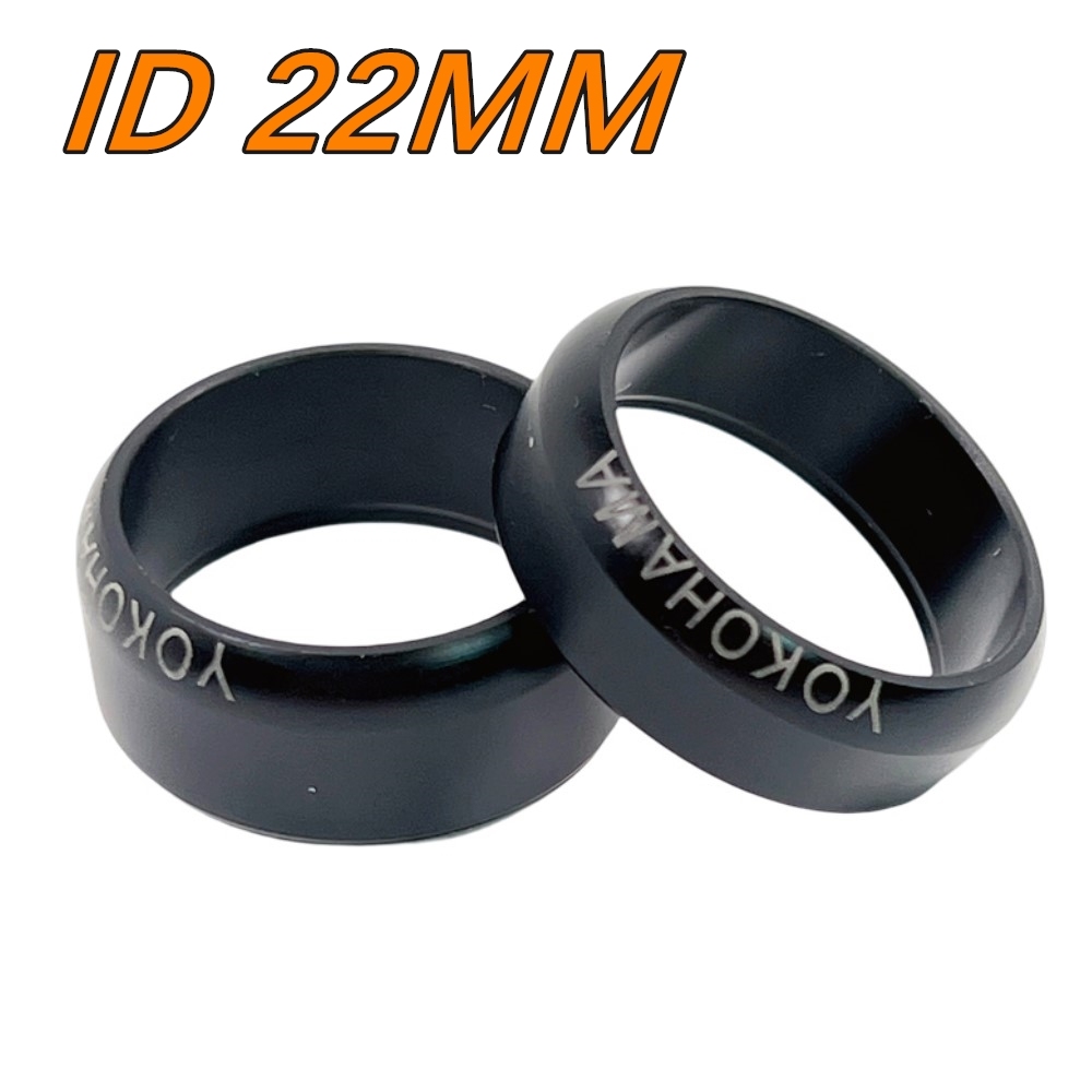 1/24 1/28 MINI-Z YOKOHAMA 22MM Flat Drift Tire High Hardness (ID 22.1MM, OD 27.1mm, THK 2.59mm) 2PCS #MY222725