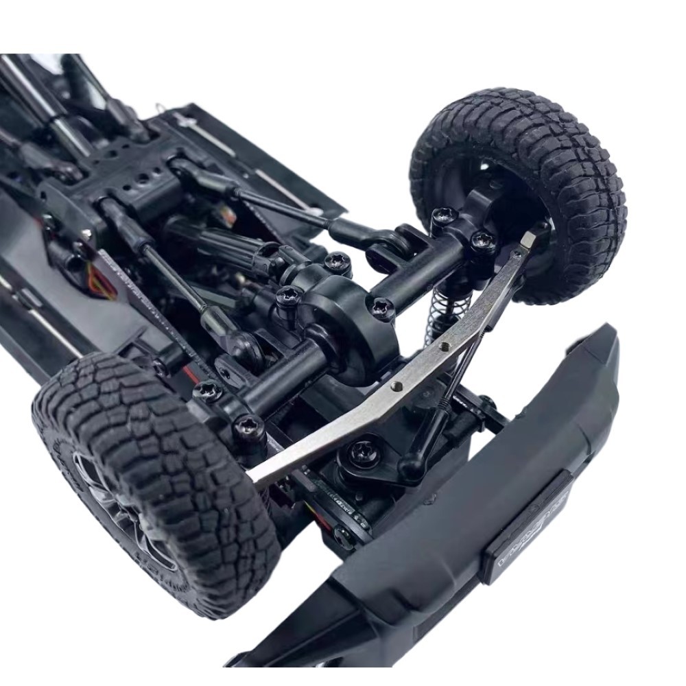 ZERO-Z Mini-Z 4×4 CNC ALu Steering Bar Grey For KYOSHO MINI-Z 4x4