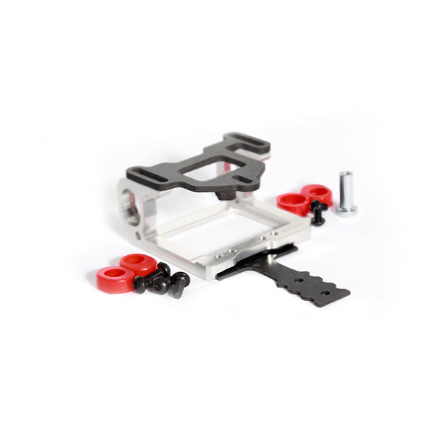 NX-179 Nexx Racing Mini-Z 2 WD MR015/02/03 LCG 98-102mm Alu 7075 Square Motor Mount (SILVER)