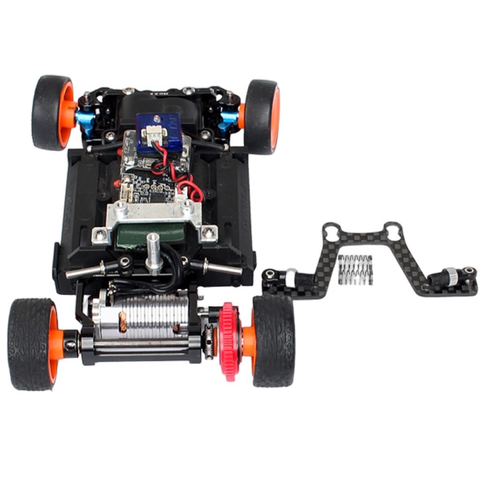 NX-262-BL NEXX Racing Mini-Z 2WD MR015/02/03 LCG 98-102mm Alu 7075 Bracelet Round Motor Mount (BLACK)