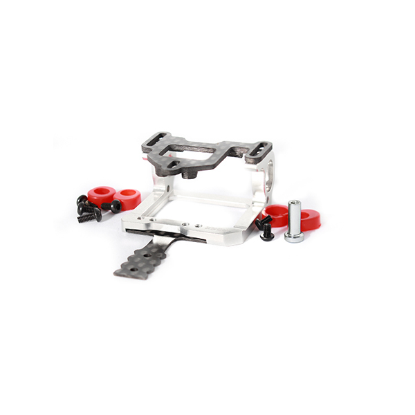 NX-179 Nexx Racing Mini-Z 2 WD MR015/02/03 LCG 98-102mm Alu 7075 Square Motor Mount (SILVER)