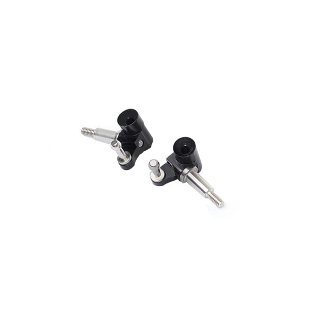 NX-271-BL Nexx Racing Aluminum Knuckle Set For V-LINE with 3mm Shaft (BLACK)